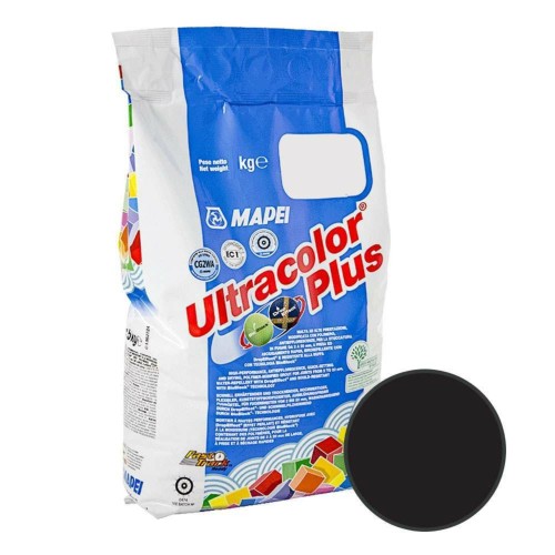 Mapei Ultracolour Plus 120 Black Grout (5kg bag)