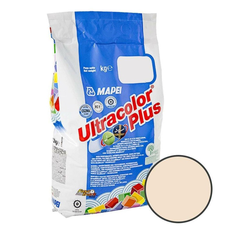 Mapei Ultracolor Plus 130 Jasmine Grout (5kg bag)