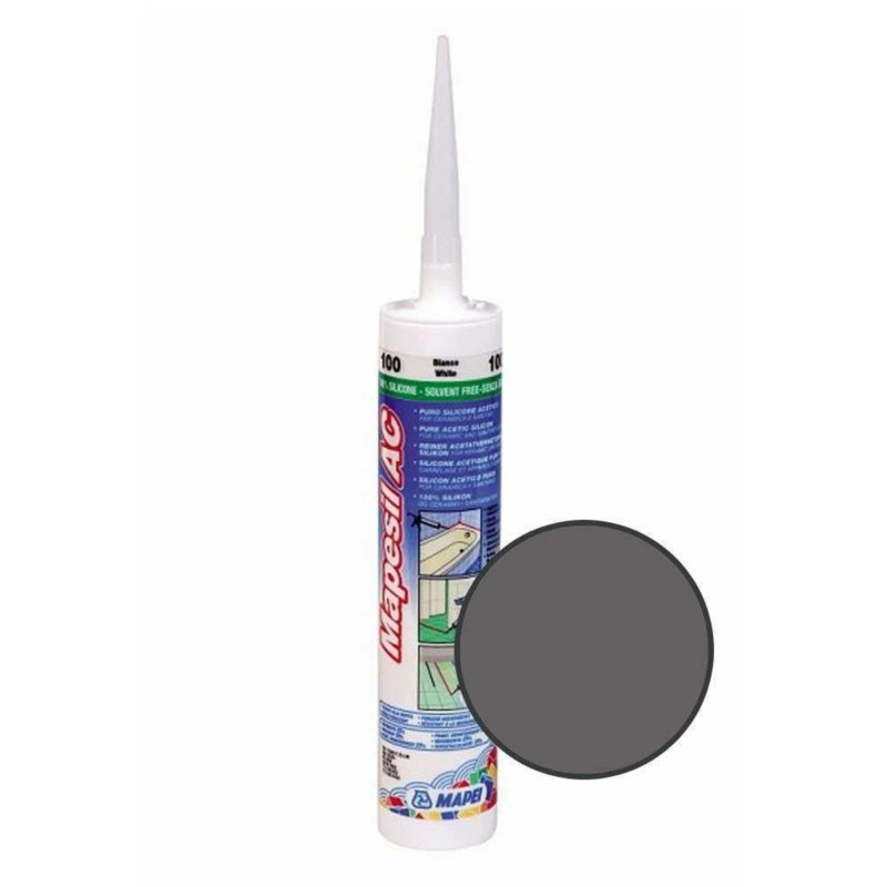 Mapei Mapesil AC 119 London Grey Silicone (310ml tube)