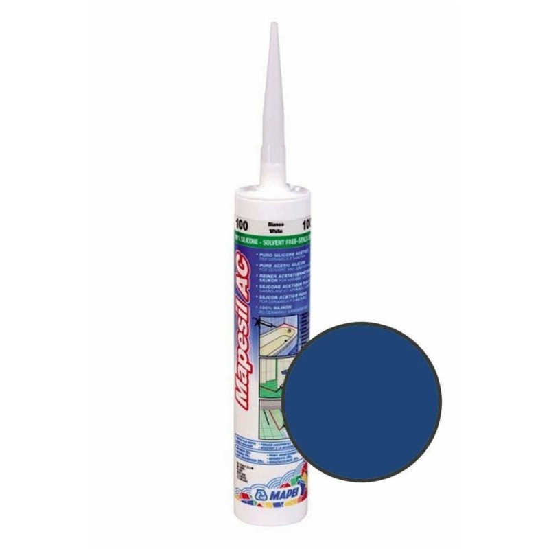 Mapei Mapesil AC 172 Space Blue Silicone (310ml tube)