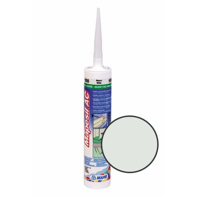 Mapei Mapesil AC 103 Moon White Silicone (310ml tube)