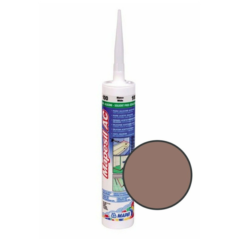 Mapei Mapesil AC 142 Brown Silicone (310ml tube)