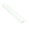 Genesis PVC Round Edge Trim 8mm White 2.5m (pack of 5)