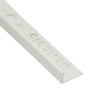 Genesis PVC Straight Edge Trim 10mm White 2.5m (pack of 5)