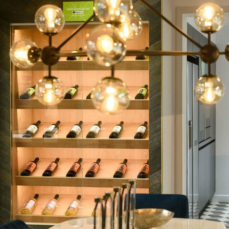 Genesis Aluminium Straight Edge Trim 10mm Bright Brass 2.5m (pack of 5)