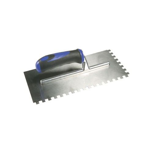 Genesis 6mm Square Notch Trowel with Soft Grip