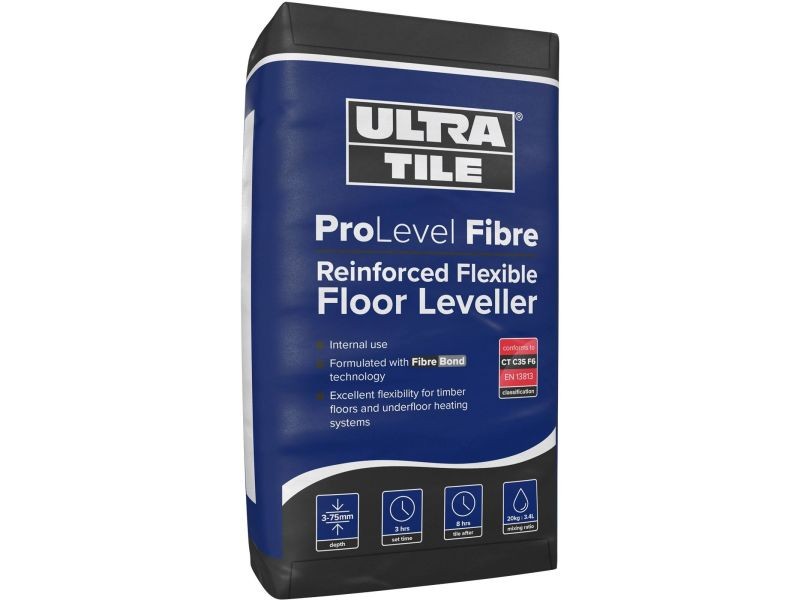 UltraTile ProLevel Fibre - Reinforced Flexible Floor Leveller CT-C35-F6 (20kg bag)