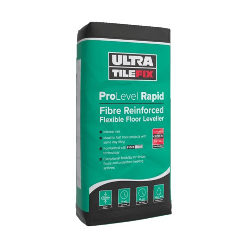 UltraTile ProLevel Rapid - Fibe Reinforced Flexible Floor Leveller CT-C35-F7 (20kg bag)