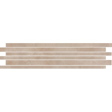 Basic Concrete Dark Beige Matt 15x60cm Multi Strip