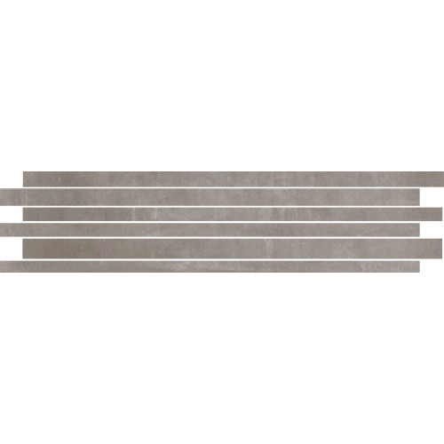 Basic Concrete Dark Grey Matt 15x60cm Multi Strip