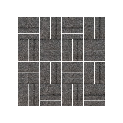 City Stone Anthracite Matt 30x30cm Linear Mosaic