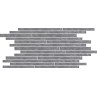 Fashion Stone Grey Lappato 30x60cm Thin Muretto Mosaic