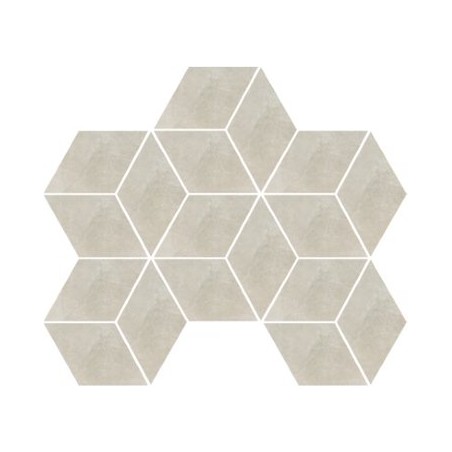 Fashion Stone Beige Lappato 25.5x29.5cm Rhomboid Mosaic