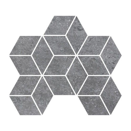 Fashion Stone Grey Lappato 25.5x29.5cm Rhomboid Mosaic