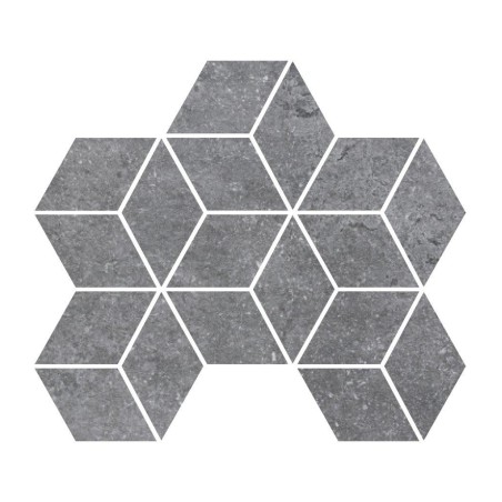 Fashion Stone Grey Lappato 25.5x29.5cm Rhomboid Mosaic