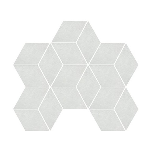 Fashion Stone Ivory Lappato 25.5x29.5cm Rhomboid Mosaic