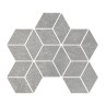 Fashion Stone Light Grey Lappato 25.5x29.5cm Rhomboid Mosaic