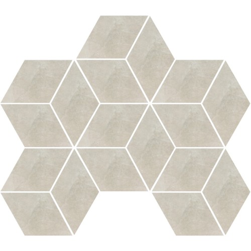 Fashion Stone Beige Matt 25.5x29.5cm Rhomboid Mosaic