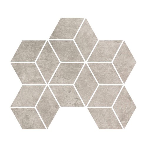 Fashion Stone Clay Matt 25.5x29.5cm Rhomboid Mosaic
