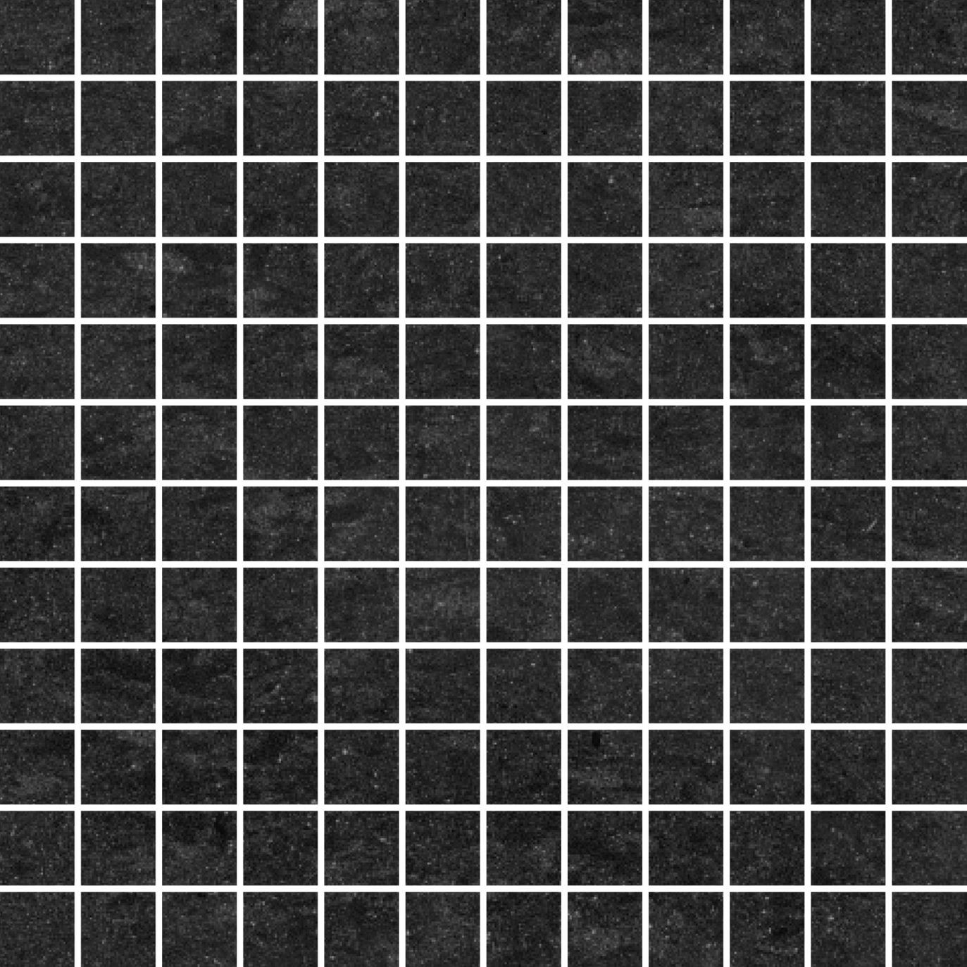 Lounge Black Unpolished 30x30cm 2.5cm Mosaic: Blacks Matt Porcelain Mosaic Wall and Floor