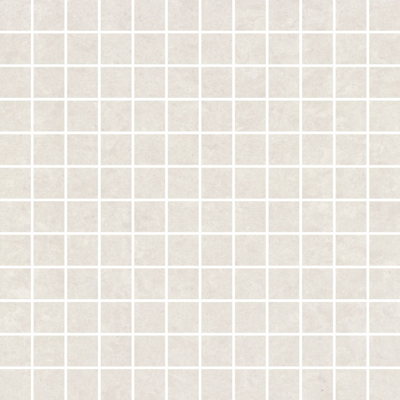 Lounge Ivory Unpolished 30x30cm 2.5cm Mosaic: Creams Matt Porcelain Mosaic Wall and Floor