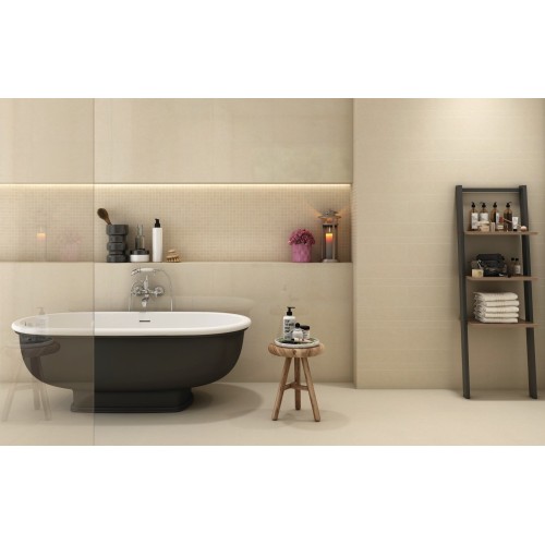 Lounge Beige Polished 30x30cm 2.5cm Mosaic