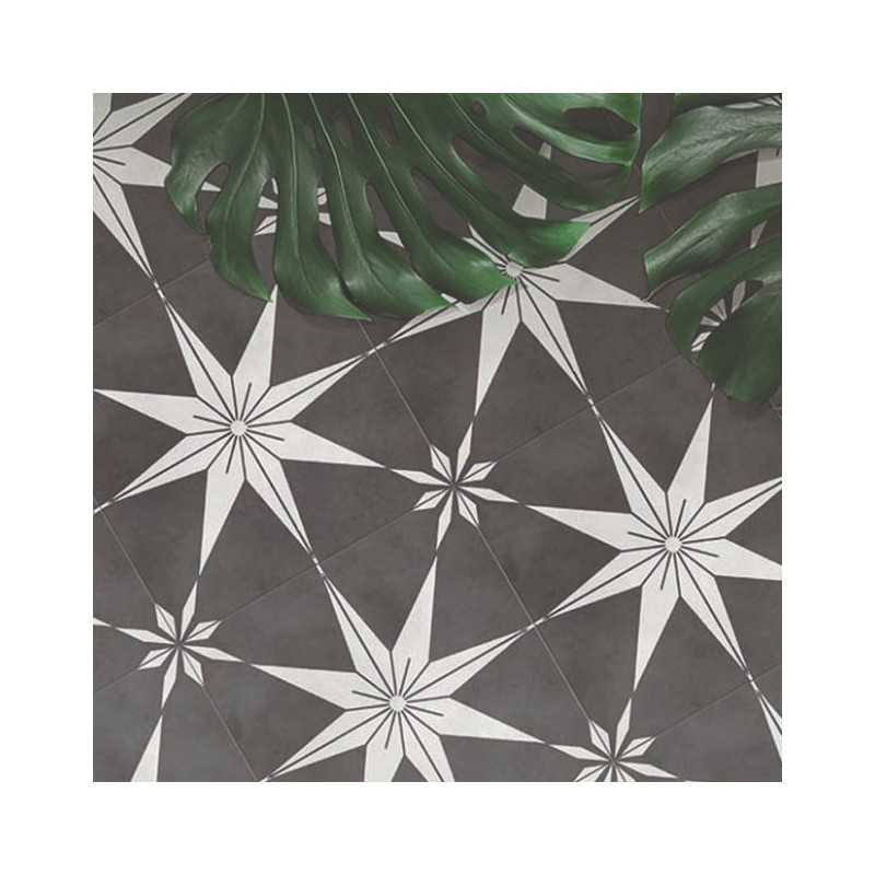 Symphony Dark Grey Matt 20x20cm Star 1 (box of 14)