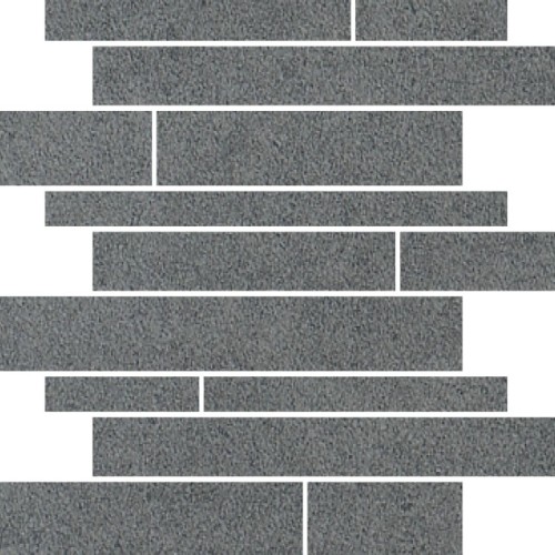Surface Mid grey Matt 30x30cm Brick Mosaic
