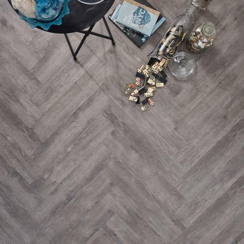 Natural Parquet Weathered Timber LVT 12.2x61cm (box of 50)