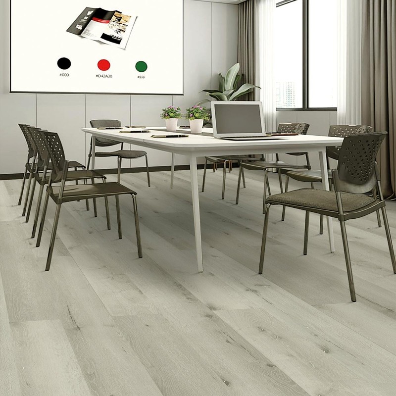 CUBE® Whitewash Timber LVT 18.3x122cm (box of 10)