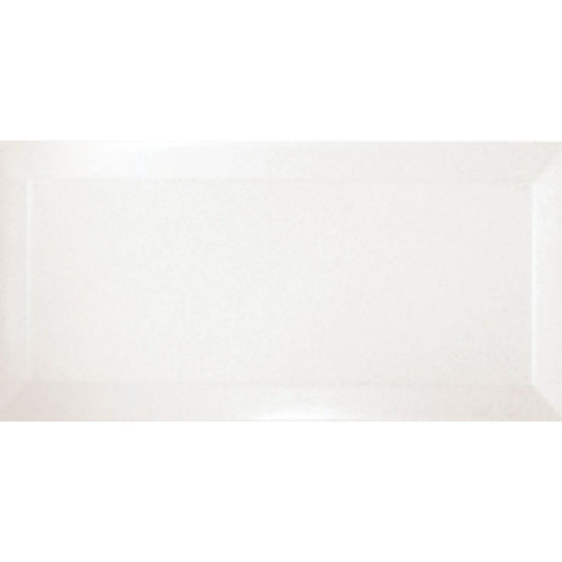 Fulham Metro White Bevel 10x20cm (box of 50)