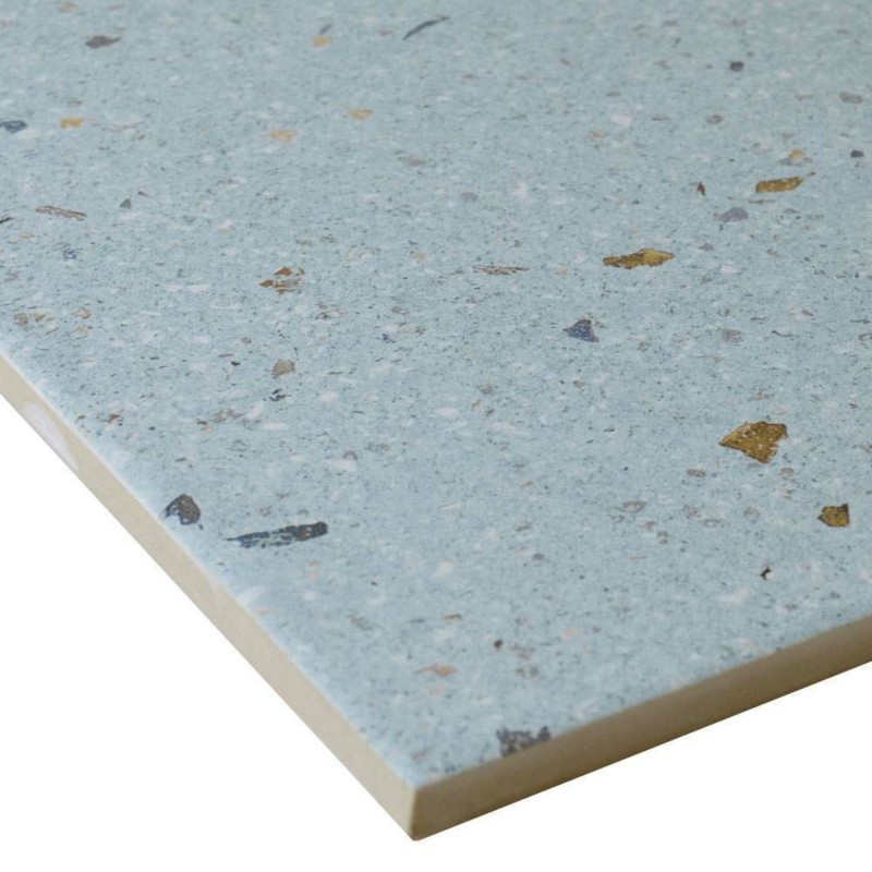 Terrazzo Light Blue 18.5x18.5cm (box of 13)