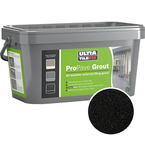 UltraTile ProPave Grout Black (15kg tub)