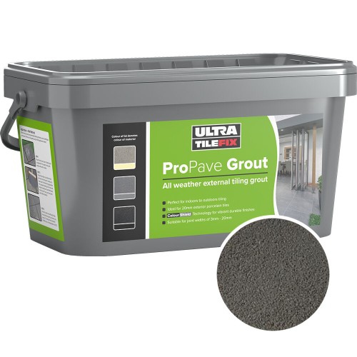 UltraTile ProPave Grout Storm Grey (15kg tub)