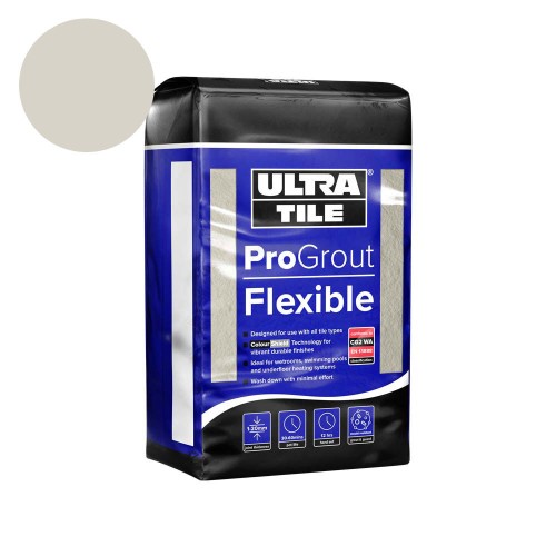 UltraTile ProGrout Flexible Limestone (3kg bag)