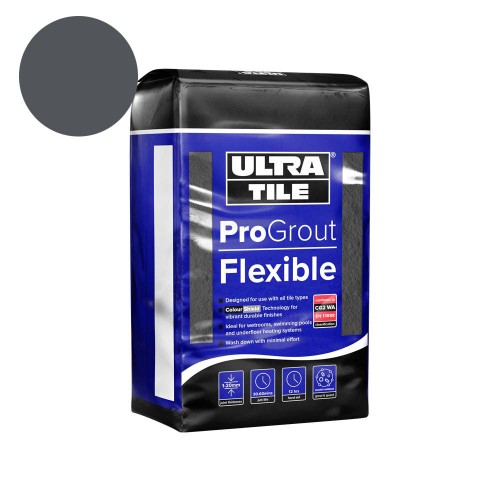 UltraTile ProGrout Flexible Charcoal (3kg bag)