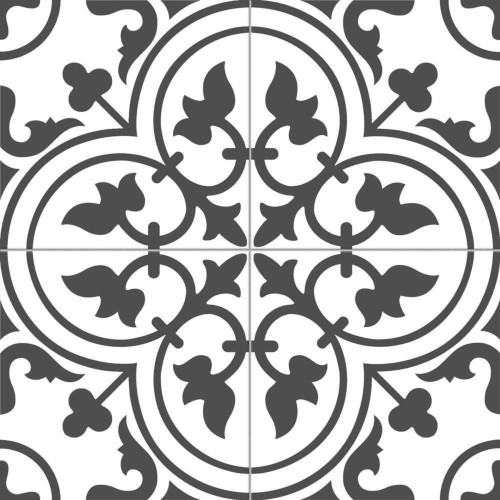 Bourton Monochrome Black (box of 6)