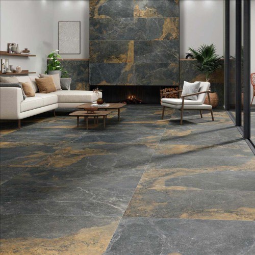 Strato Natural Rustic Black Slate Effect 60x120cm (box of 2)