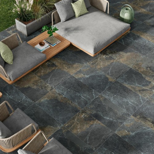 Strato Natural Rustic Black Slate Effect Outdoor 60x120cm 20mm (box of 1)