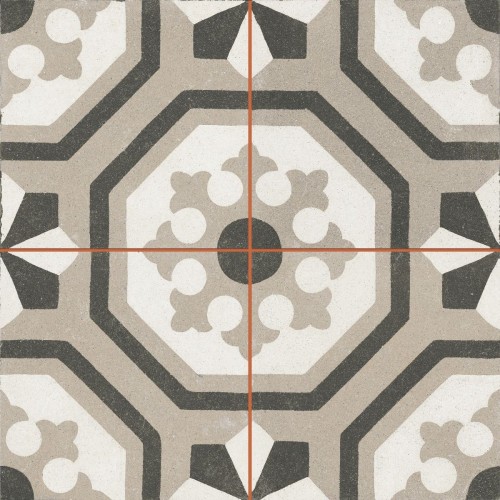 Zayda Grey Vitrified 45x45cm (box of 5)