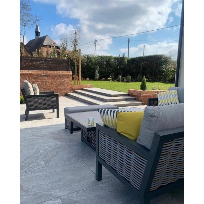 Rasen Grey 60x90cm 20mm (pallet of 21.6sqm)