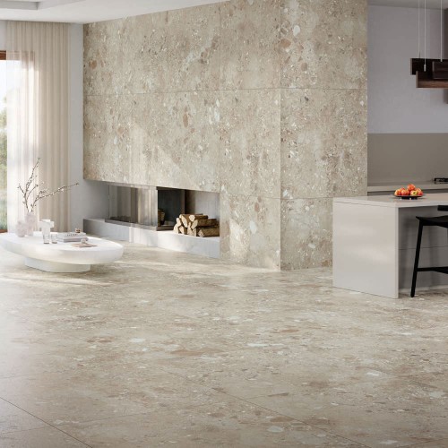 Amaya Terrazzo Natural Matt 90x90cm (box of 2)