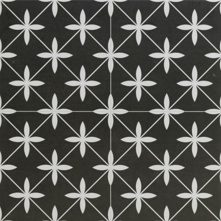 Poole Black Matt 45x45cm (box of 8)